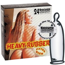 Prezervatyvai "Heavy rubber, 24 vnt."